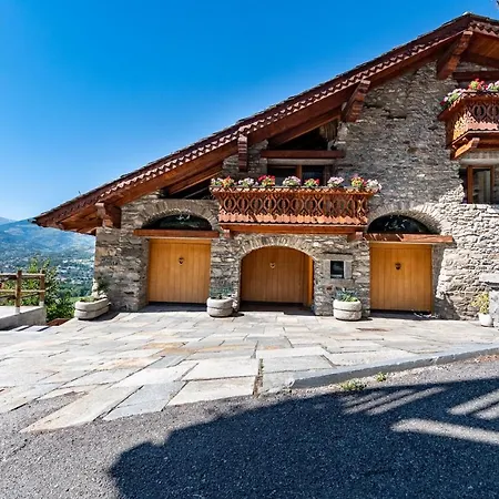 Villa L'atelier Du Temps - Woodstone Aosta